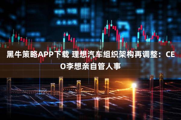 黑牛策略APP下载 理想汽车组织架构再调整：CEO李想亲自管人事